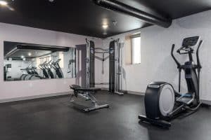 Ithaca apartments with workout room